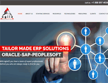 Tablet Screenshot of agilees.com